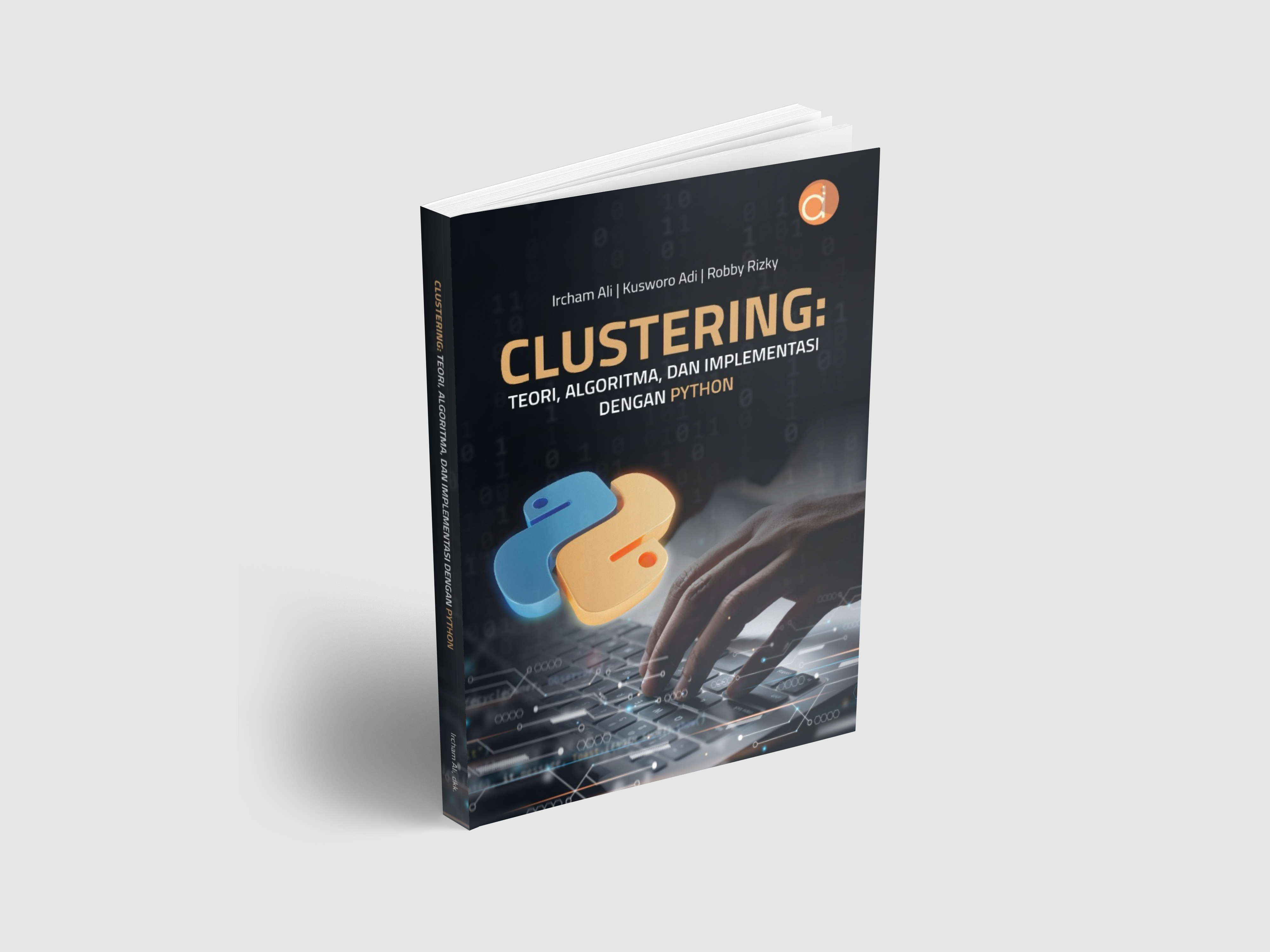 Cover: Clustering: Teori, Algoritma, dan Implementasi dengan Python